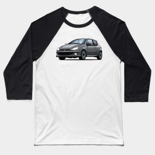 Peugeot 206 RC - Gray Baseball T-Shirt